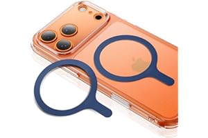 ESR para Anillo MagSafe, 2 Anillos Metálicos Magnéticos para funda de teléfono, Universal Kit de Conversión para iPhone Air/17/16/16e/15/14/13/12/11,Google Pixel 10,Galaxy S24/S23 y Otros,Azul Oscuro