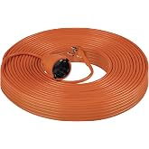Miratic 10 m extension for garden &ndash; Extension plug 10 meters of a Schuko IP20 PVC 3 x 1 mm&sup2; &ndash; Extension cable type: H05VV-F C