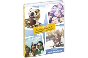 Exacompta - 18491E - Agenda journalier Forum Kréacover - Couverture personnalisable - 12 x 17 cm - Août 2023 à Juillet 2024