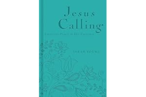 Jesus Calling, Teal Leathersoft, with Scripture References: Enjoying Peace in His Presence (A 365-Day Devotional) – The Perfect Christian Christmas Gift for Women