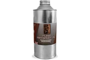 LUBRISOLVE Premium 100% reines Neatsfoot Oil - Leder Conditioner & Restorer, 1 Liter Flasche - Erweicht, schützt & belebt Leder
