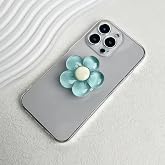 Microcase 3D &Ccedil;i&ccedil;ek Tasarımlı 3M Yapıştırmalı El Parmak Tutucu Cep Telefonu Tutacağı - AL5246 (MODEL 1)