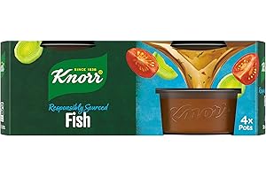 Knorr Fish Stock Pot gluten-free to add a rich fish flavour to your dishes 4x 28 g