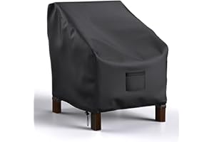 ytwkafa Funda Sillas Jardin, Oxford 600d Teli Impermeabili per Esterno, Funda Mesa Exterior Impermeable, Resistente Alla Pioggia, Resistente Ai Raggi UV Sillas Jardin Exterior (72×92×120/80cm)