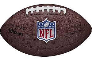 Wilson Ballon de Football Américain, NFL DUKE REPLICA, Cuir Mélangé, Taille Officielle