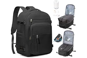 SZLX Sac à Dos Sous Vide Bagage à Main Pour Femmes, Sac à Dos Airbag Avec Système De Vide Pour Le Voyage, Ryanair Travel Ruscksack Taille Cabine Avec Pompe étanche Valise Sous Vide Pour Homme