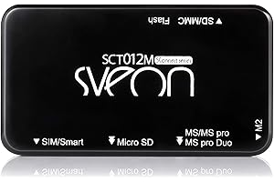 Sveon SCT012M - Multilector de Tarjetas y DNIe 3.0 para Windows y Mac