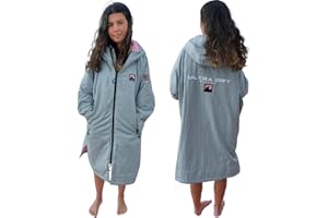 ULTRA DRY ADVENTURER Ultra Dry waterproof changing robe with soft warm Sherpa Fleece Lining, changing robes adult womens mens for Swimming, surfing and Water-sports