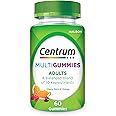Centrum MultiGummies for Adults, Dietary Supplement Gummies, Multivitamin for Adults, Pack of 1x60 Gummies