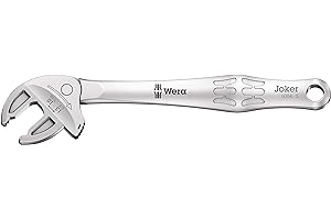 Wera '05020100001 6004 Joker S Selbstjustierender Maulschlüssel, Silber, 10-13 (7/16“-1/2“)