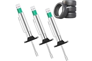 JYTDBCS 3 Pcs Tyre Tread Depth Gauge UK, Color Coded Smart Precise Measurement Tool, for Cars, Trucks, Motorcycles - Range 0-25mm,tyre depth gauge uk