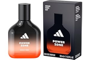 adidas Vibes Power Zone Eau de Parfum, Per tutti. Forte e Coraggioso, Profumo a Lunga Durata, Oud e Nettare di Prugna 50 ml