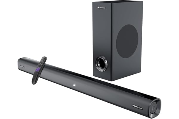 ZEBRONICS Juke BAR 6500, Dolby Soundbar, 200 Watts, Virtual Surround Sound, Dolby Audio, Dual Driver Soundbar, 5.25" Subwoofer, Bluetooth HDMI (ARC) Optical USB AUX