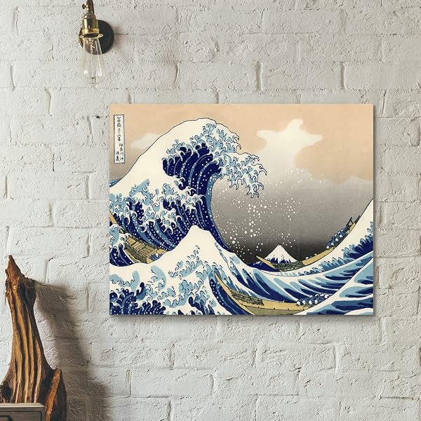 The Great Wave Off Kanagawa by Katsushika Hokusai - Japanese Fine
