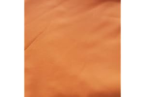 Pingianer - Tela de algodón para niños lisa, 100 % algodón, por metros, artesanía, tela de costura, algodón, naranja, 50x160cm (13,98€/m)