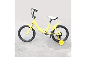 LENJKYYO Kids Bicycle 16" Bike for 5-8 years old Kids Boys Girls Training Wheels Blue Kids Bicycle Outdoor Bike for Boys Girls Children Bike with Stabilizers Training Wheel