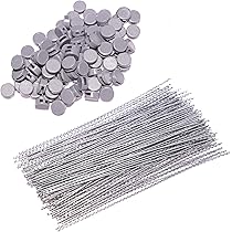 100 Veiligheidszegels van kunststof als hangslot van HIMEN | doorlopend genummerd | met streepjescode | PAL | Afdichtingen | geel