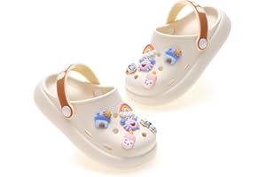 AYUEBO Enfant Mules et Sabots Sandales de Plage à Enfiler Légère Chaussures Pantoufles Clog Été Antidérapant Chaussons pour Fille Garçon pour Piscine de Jardin