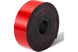 AMYLOVE Keel Guard Self Adhesive DIY Kayak Keel Guard for Fiberglass Boat Protector Tape for Aluminum Boat Canoe Hull, Help Prevent Scratches Damage Scars from Rocks Oyster Beds, Black