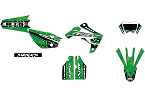 GRAPH COVER Deko-Set für Motorrad, anpassbar, Rieju MRT 50 von 2009 bis 2021, Wix, Grün