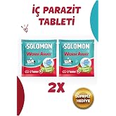 Solomon Kedi K&ouml;pek İ&ccedil;in Bitkisel ve Lezzetli Anti Tablet 2 Adet 4 Tablet