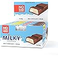 Snaq Fabriq Milky Chocolate Bar with Milk Chocolate and Cream Filling No Sugar Added 16x34g