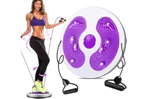 DNSHAN Waist Twisting Disc with Handles, Twister Exercise for Waist, Waist Trainer Twisting Disc, Twist Waist Disc Board, Body Shaping Waist Twisting Disc, Exercise Disc, Waist Twister for Home