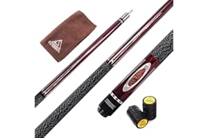 CUESOUL 58 Inch Hardwood Canadian Pool Cue 19-21oz Billiard Cue Stick with Irish Wrap (CSPC012)