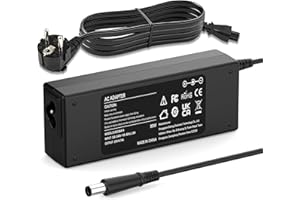 VUOHOEG 90W 19V 4,74A Chargeur Ordinateur Portable pour HP Pavilion G6 G7 DV6 DV7 DV3 DV4 DV5 Elitebook 820 840 850 G1 G2 Probook 430 440 450 G1 G2 640 645 650 655 G1 PC Alimentation Adaptateur