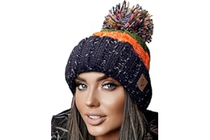 4sold Winter Autunno Inverno Cappello più Pom Pom Invernale di Lana Berretto delle Signore delle Uomo Donne Beanie Hat Corkscrew Cable Pera Sci Snowboard di Moda