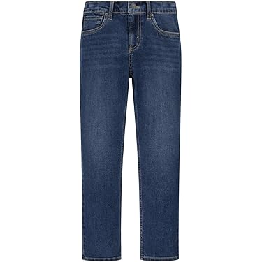 Jeans Skinny Levi's Per Bambino - Cotone E Repreve, Cavallo 32 Pollici, Lavabile In Lavatrice - Foto 4
