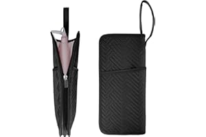 SITHON Supporto e tappetino per Arricciacapelli, resistente al calore, borsa da viaggio portatile per strumenti caldi, organizer per ferri arricciacapelli, piastre per capelli e strumenti per lo