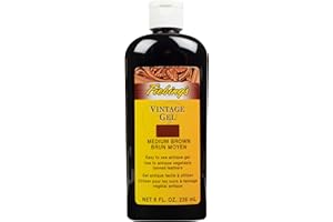 Fiebing's Vintage Gel - Medio Marrone 8oz - Antico Gel per Pelle