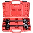 FreeTec 2pc Coil Spring Compressor For MacPherson Struts Shock Absorber Car Garage Tool