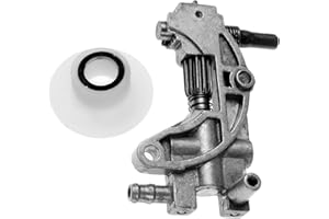 HICELLO Bomba de aceite y gusano para motosierra 4500 5200 5800