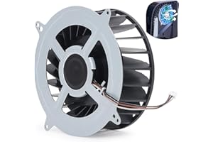 HUIJUTCHEN Replacement of Internal Cooling Fan for Sony PS5 Cooling Fan PlayStation 5 PS5 Series 23 Blades 12V 2.15A Silence Cooler PS5 CPU Cooling Fan
