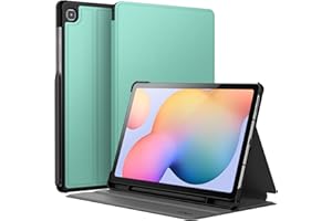 JETech Etui dla Samsung Galaxy Tab S6 Lite 10,4 Cala 2024/2022/2020 z S Pen Uchwytem, Slim Folio Stojak Ochronny Tabletu Case, Wiele Kąta Widzenia Oglądanie (Zielony)