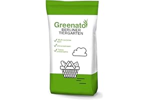 Rasensamen Greenato Berliner Tiergarten 30kg Zierrasen Rasen Grassamen Rasensaat Gras - Packungseinheit wählbar von 1-30kg