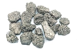 Namvo kleines Stück Kies natürliche Eisen Pyrit Cluster Kristallstein mit Tasche, grobe Display Specimen Mineralien natürlichen Quarz Kristalle