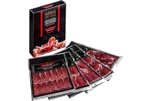 andreu - Paletilla de Bellota Ibérica - Pack CATA - Jamón ibérico de bellota loncheado y envasado al vacío - Contiene 5 sobre