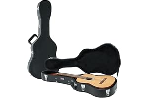 Gator Cases Deluxe Holzkoffer für Konzertgitarren | schwarz (GW-Classic)