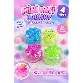 4'L&Uuml; MİNİK 3 CM PATİLER SQUISHY SUKUŞİ MOJMOJ STRES GİDERİCİ OYUNCAK