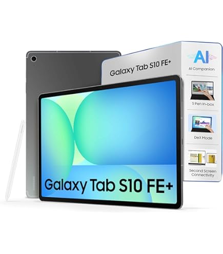 Samsung Tab S7+ Plus Wi-Fi (Mystic Black, 8GB RAM, 256GB Storage