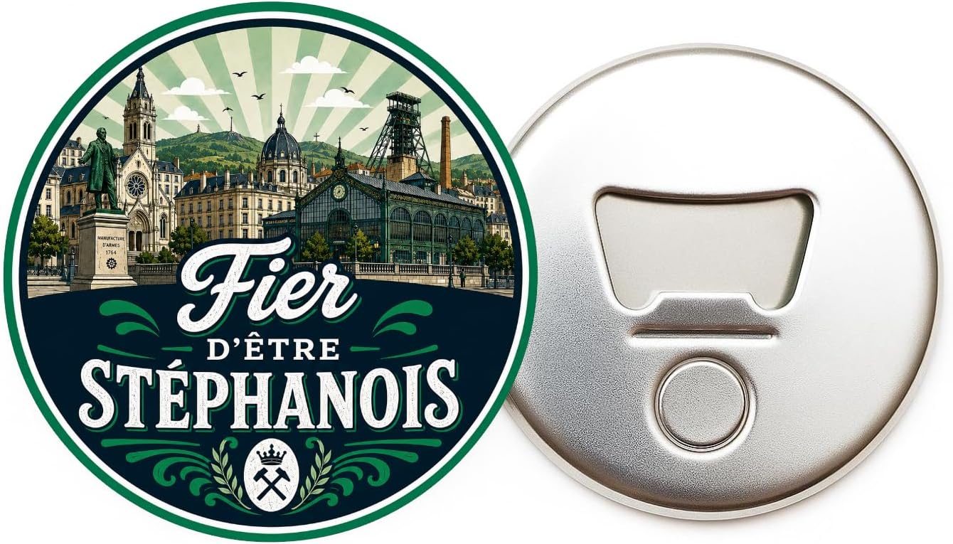 Avis d'Expert & Test Approfondi : Décapsuleur Magnet Rond 58 mm Fier d être Sté (Sélection)
