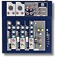 DIGIMORE Audio Mixer 4 Channel | Mixing Console with USB Audio mp3 and 48V Phantom Power, Stereo Equalizer, Ideal for Stage, Live Gigs, and Karaoke (D-250)