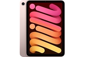 Apple iPad mini (6. generacji): czip A15 Bionic, ekran Liquid Retina 8,3 cala, 64 GB, Wi‑Fi 6, aparat przedn 12 MP, aparat tylny 12 MP, Touch ID, bateria na cały dzień – różowy