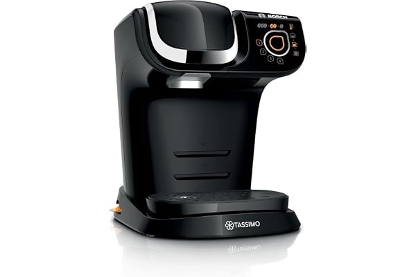 Bosch Tassimo My Way Machine à Café, tas 6502, plus de 40 boissons chaudes, OneTouch, cafetière à dosette, des boissons personnalisées, filtration d'eau Brita Maxtra+, Intellibrew, noir intense