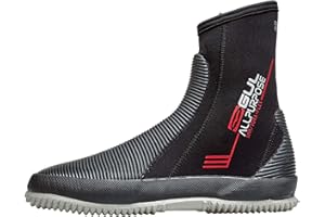 GUL 5mm Stivali Muta in Neoprene per Stivali Scarpe - Nero - Unisex - BLINDSTITCHED : Costruzione Cucitura