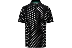 Mercedes AMG Petronas Formula One Team - Polo a pois - Uomo - Nero