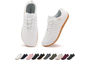 Merdoo Barefoot Shoes Women's Men's Barefoot Shoes Wide Trainers Comfortable Lightweight Breathable Walking Shoes Fitness Shoes Trail Running Shoes 37-47 EU